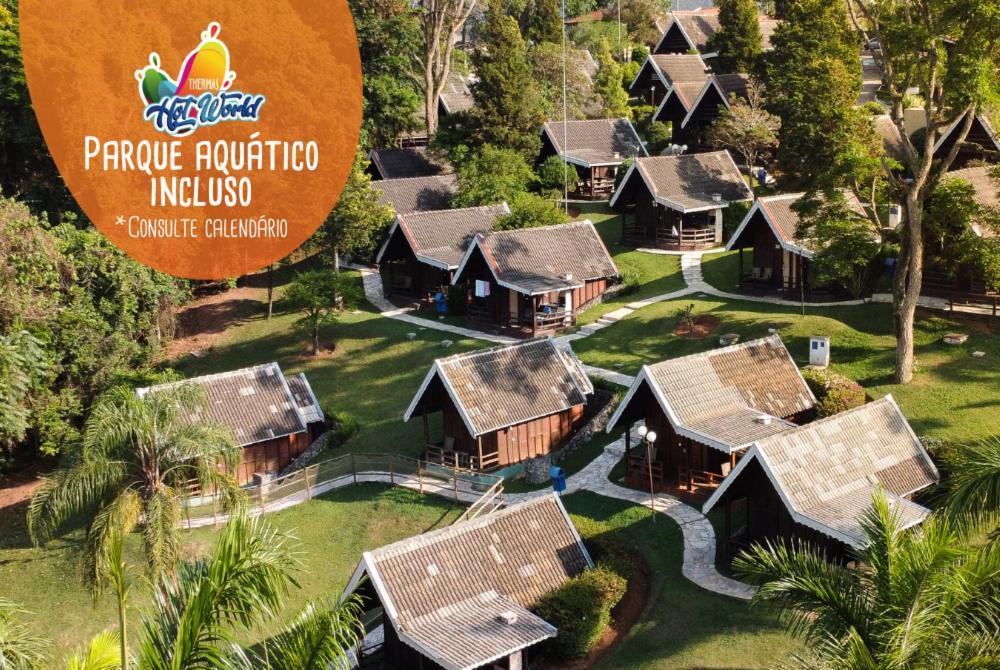 Cabana'S Hotel - Thermas Hot World Monte Siao Exterior photo